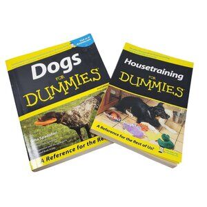 Dogs & Housetraining For Dummies Books Set By Wiley Publishing